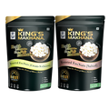 KING’S MAKHANA COMBO PACK OF 2 |Cream-N-Onion, Salted (60g Each)